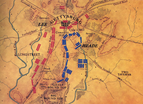 Today in History JULY 2 Gettysburg - Gettysburg Day2