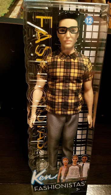 barbie ken fashionistas chill in check doll