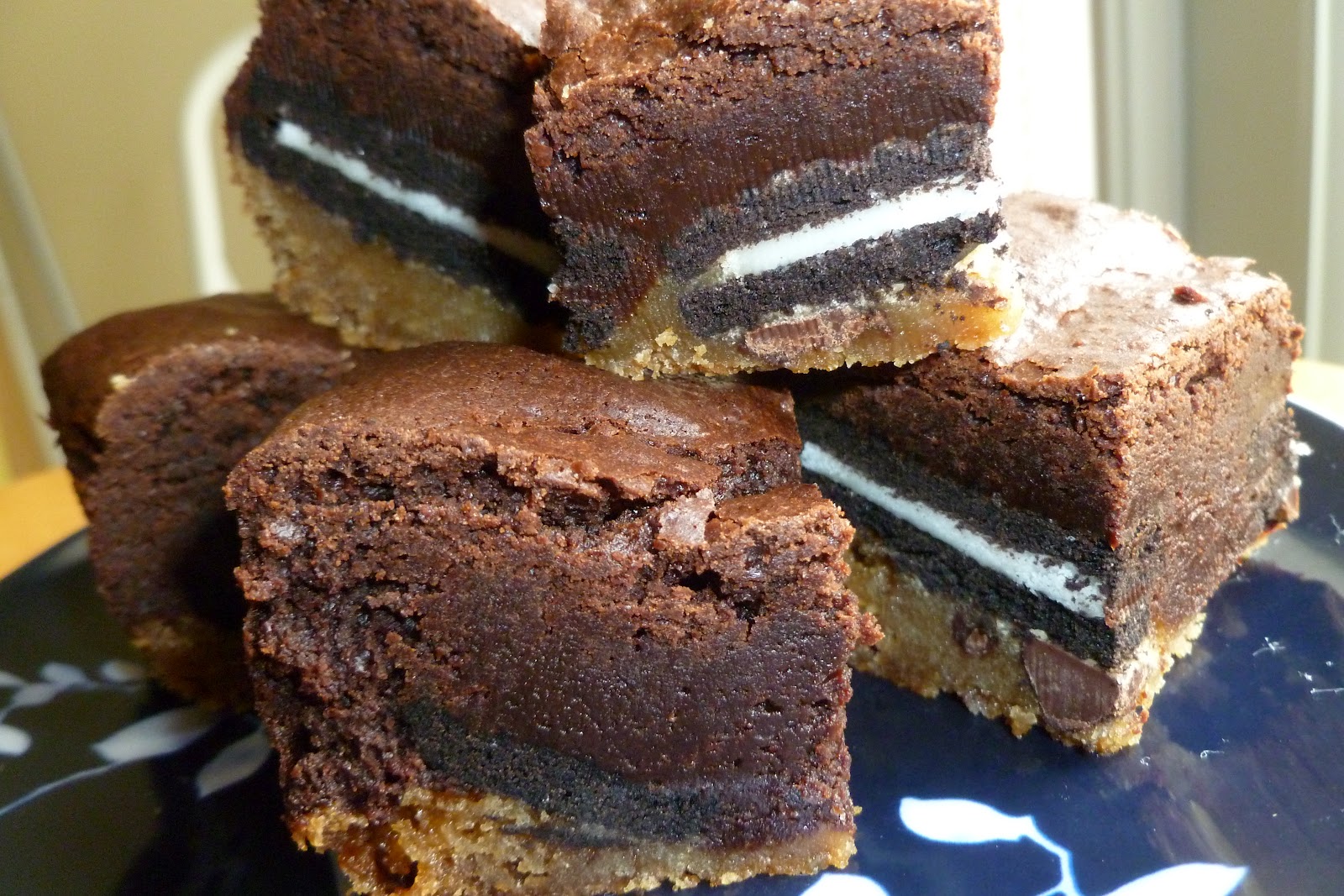 The Pastry Chef's Baking OreoStuffed Chocolate Chip Cookie Brownies