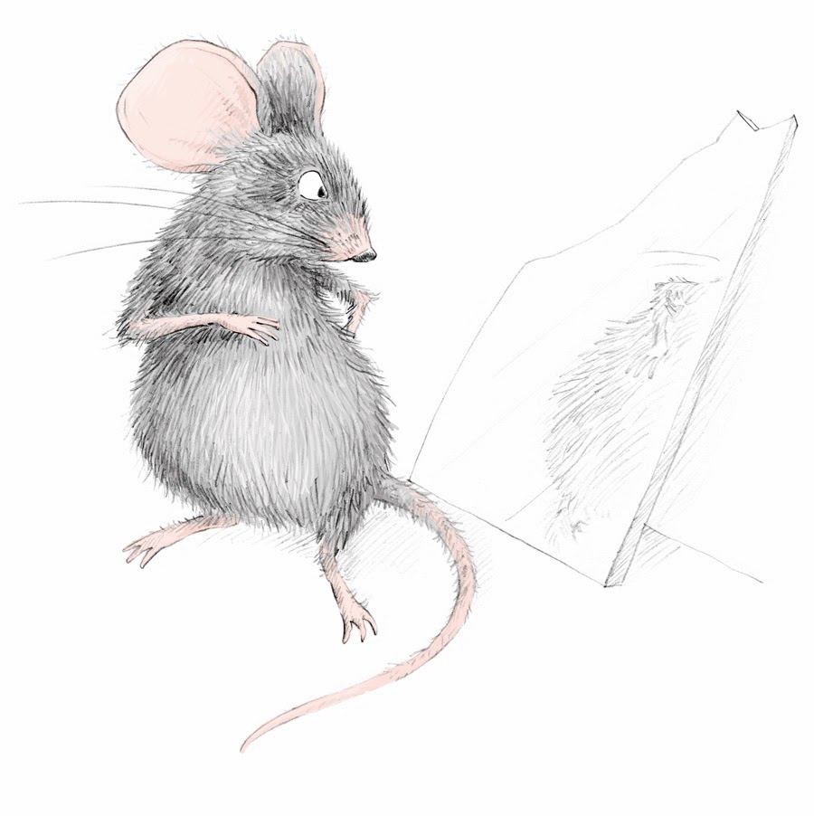 Lise Herzog Une souris dans le métro.