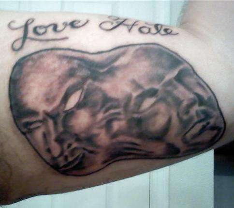 Master Tattoos: Love Hate Tattoo