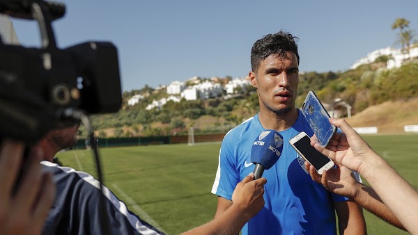 Munir - Málaga -: "Estoy muy contento con la adaptación al equipo"