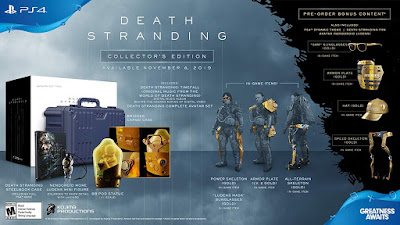 Death Stranding Game Cover Ps4 Collectors Edition