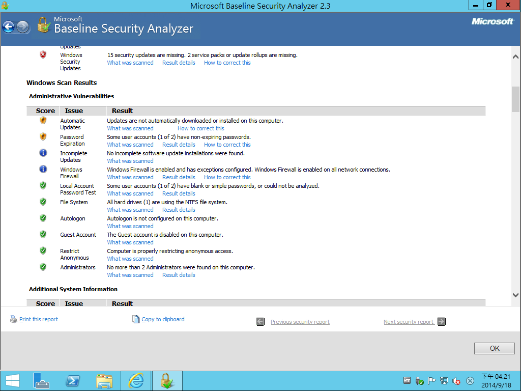 Microsoft Baseline Security Analyzer Scans Systems For Success