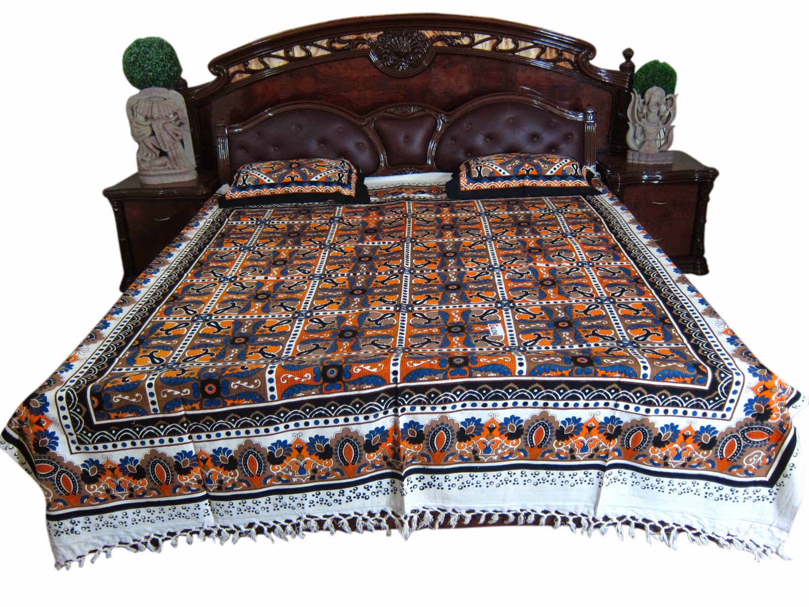 Indian Bedding Bedspread: Indian Style Bedding #bohorooms # ...