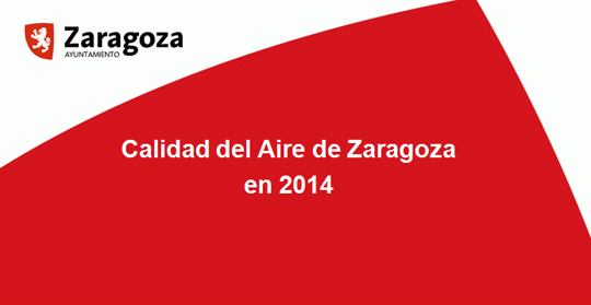 Zaragoza: Calidad aire 2014 (presentación resultados)