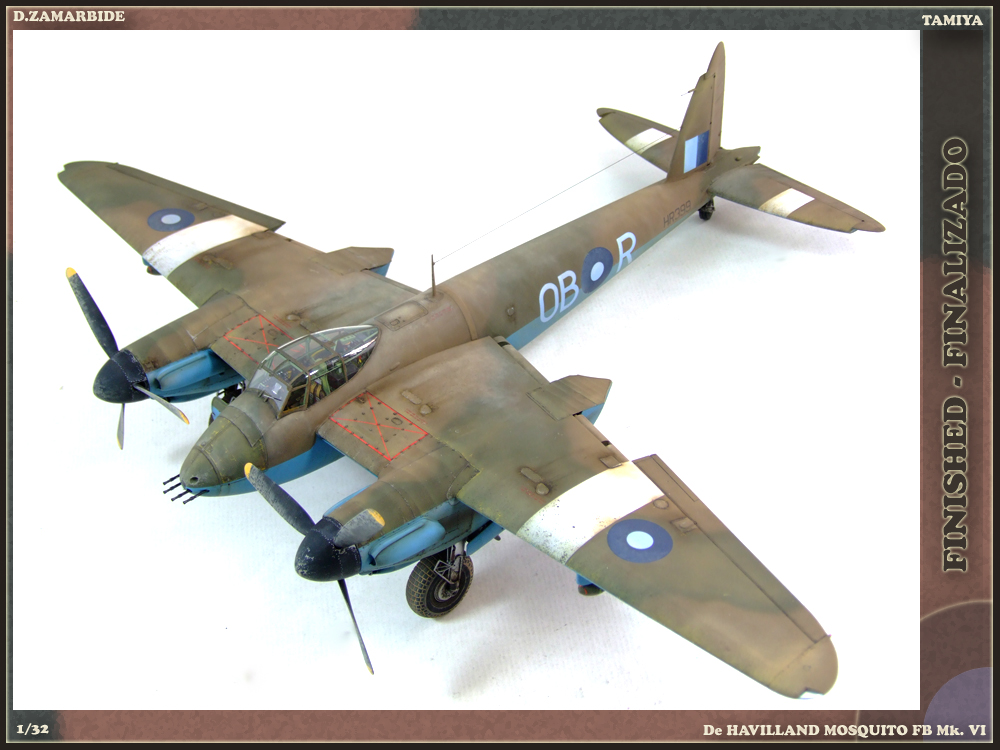 DZModels: de Havilland Mosquito FB Mk.VI (Tamiya 1/32)