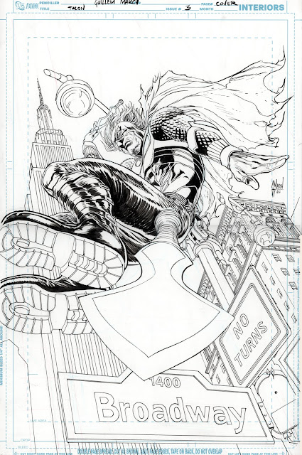 Making of a cover: TALON #3 by Guillem March