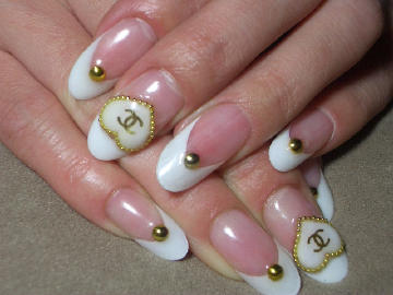 e927nails: Louis Vuitton nails & Chanel nails