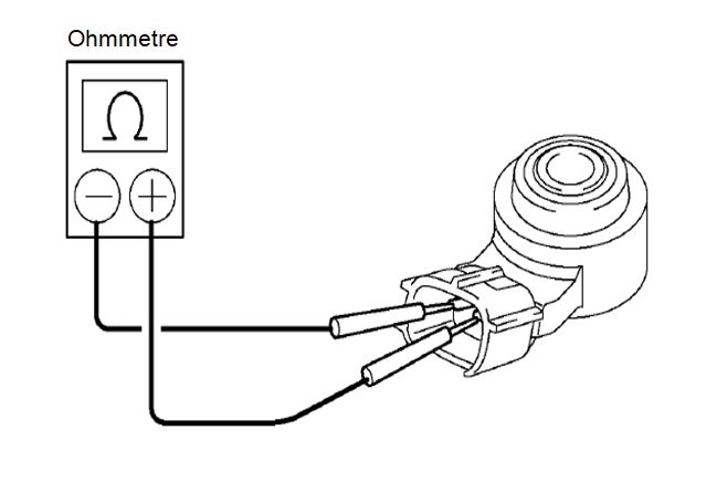 Проверка датчика детонации мазда 3. Датчик детонации какое сопротивление. Датчик детонации какое сопротивление. Провода датчика детонации лексус rx300. Сопротивление датчика детонации ваз.