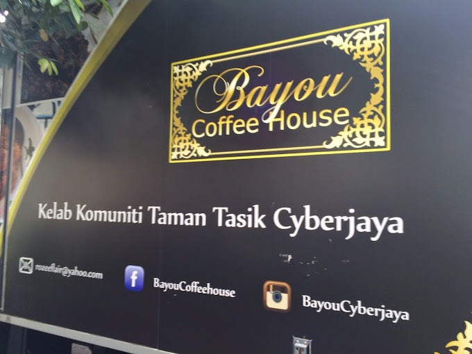 Menu Selera Kampung di Bayou Coffee House,Kelab Komuniti Taman Tasik Cyberjaya 