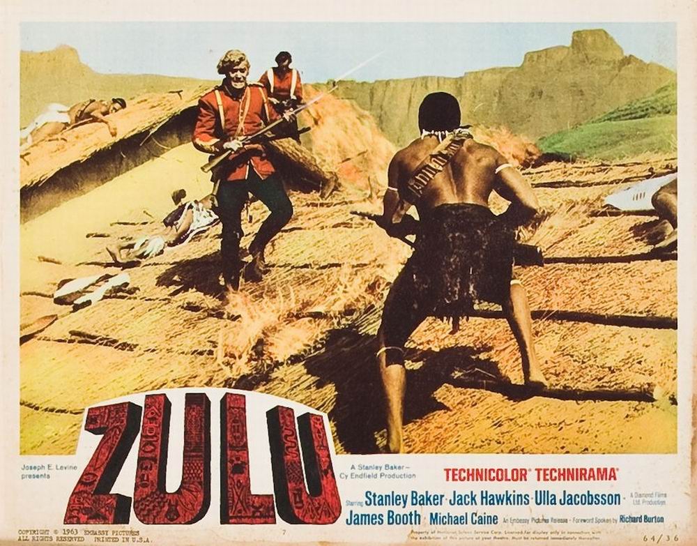 100 Years of Cinema Lobby Cards Zulu (1964)