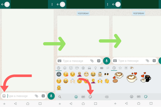 Anda Kini Boleh Hantar Sticker Menggunakan Whatsapp