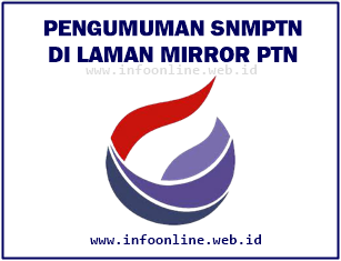  Laman Mirror Resmi Pengumuman SNMPTN di  Baru!!!  Situs Alternatif Pengumuman SNMPTN 2022/2023