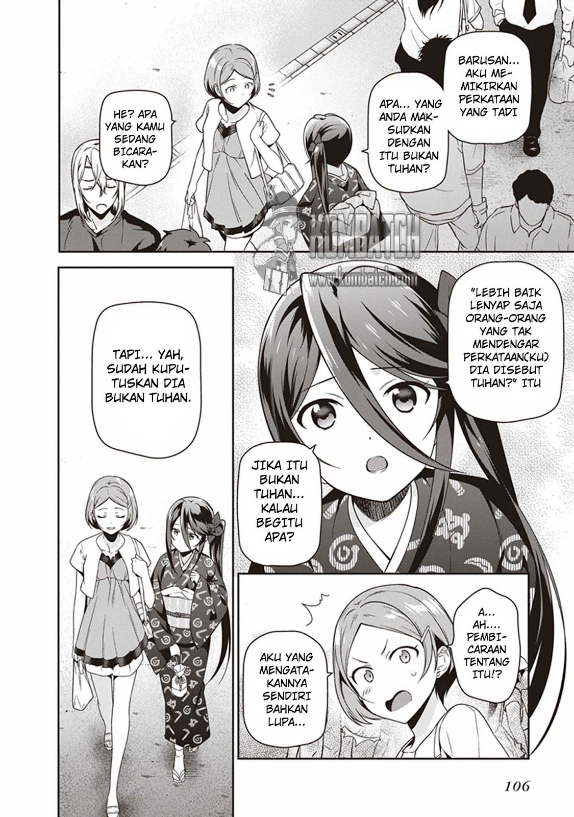 Hataraku Maou-Sama Chapter 49.2 Bahasa Indonesia - Tokusiro