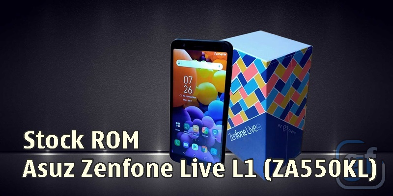 Firmware Asus Zenfone Live L1 (ZA550KL)