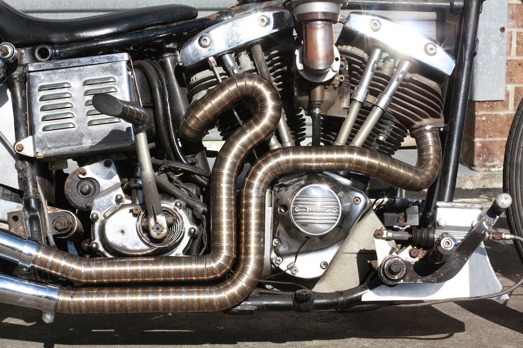 harley exhaust pipes