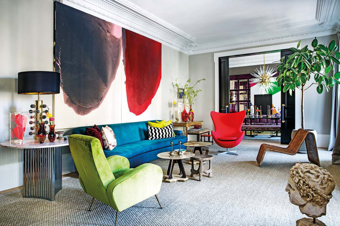 Going Bold with Color in Madrid-   photographer: Pablo Sarabia- design addict mom