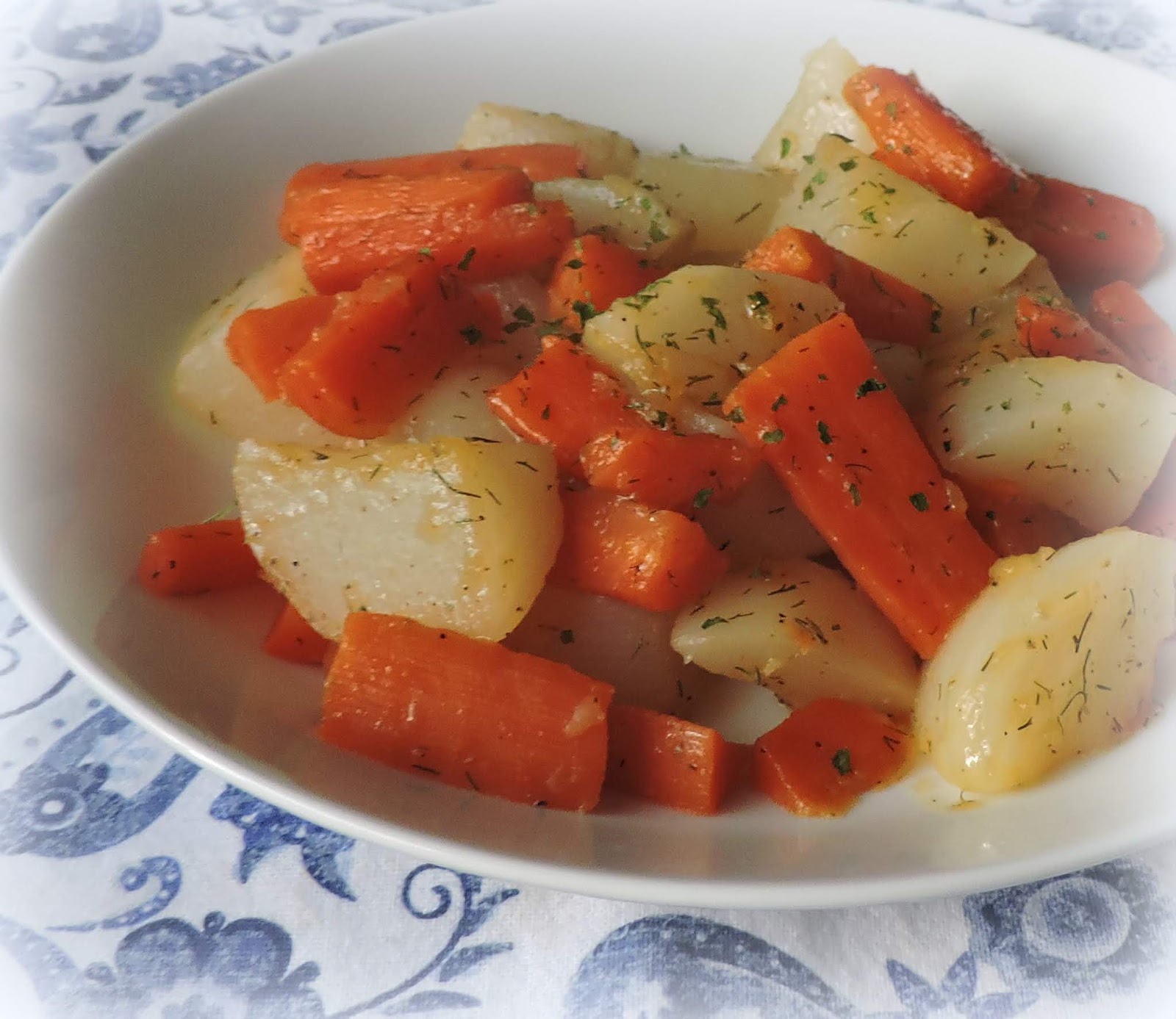 Honey Dill Glazed Turnips & Carrots The English Kitchen