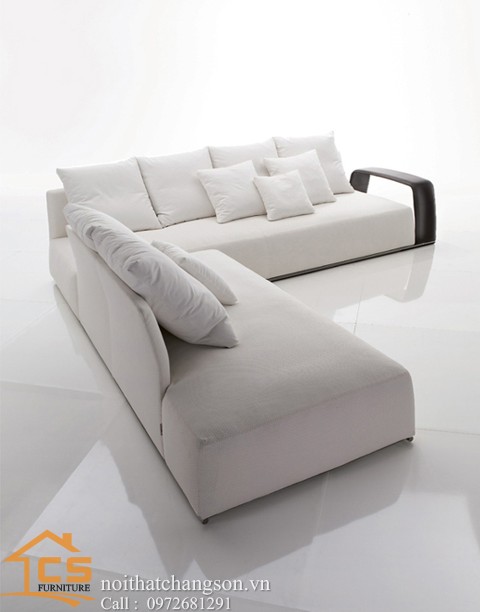 Sofa bền đẹp - giá rẻ sản xuất tại xưởng Nội Thất Chàng Sơn: Sofa đẹp 3