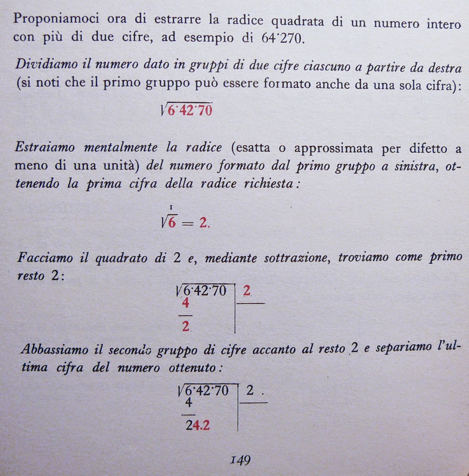 Radice Quadrata 2ª Media Aiutodislessia Net