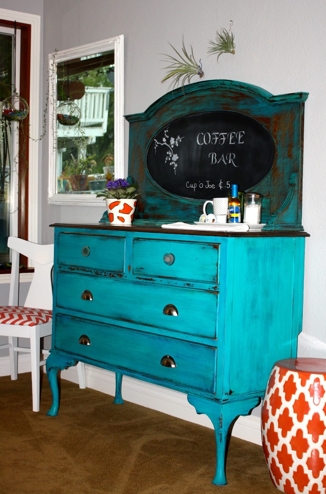 MakeMePrettyAgain: Antique Coffee Bar
