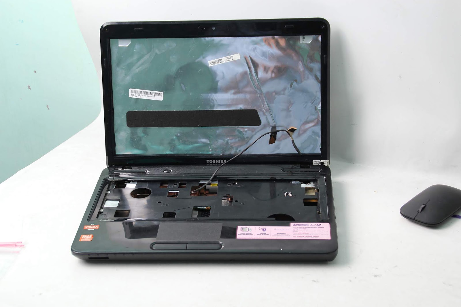 Casing Laptop Toshiba L740 Jual Part Laptop dan Sparepart Kamera di