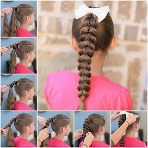 Cómo hacer trenzas con coletas