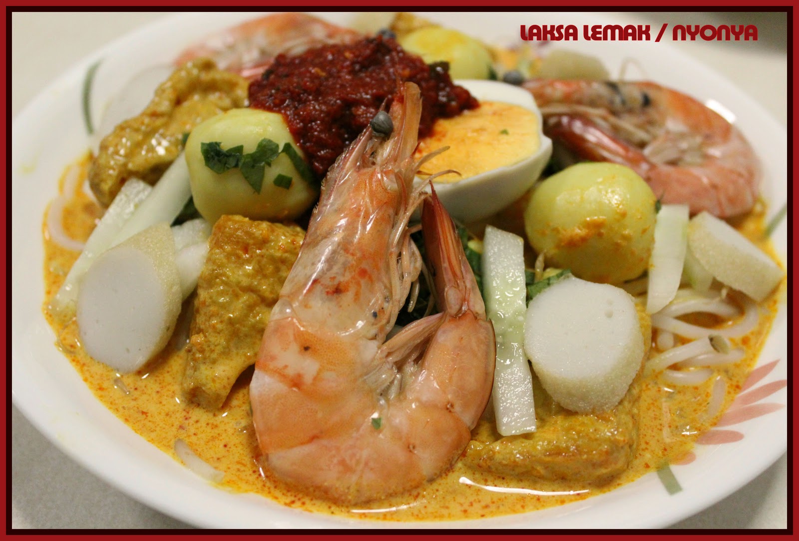 WELCOME TO RSR: LAKSA LEMAK (NYONYA)