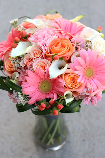 Celebration Flair: Peach and Pink and Coral Oh My! Lindsay + Andrew