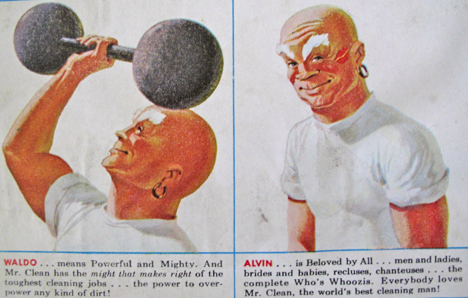 Cheerful Thrifty Door Mr. Clean a Fictional Character Has a First Name