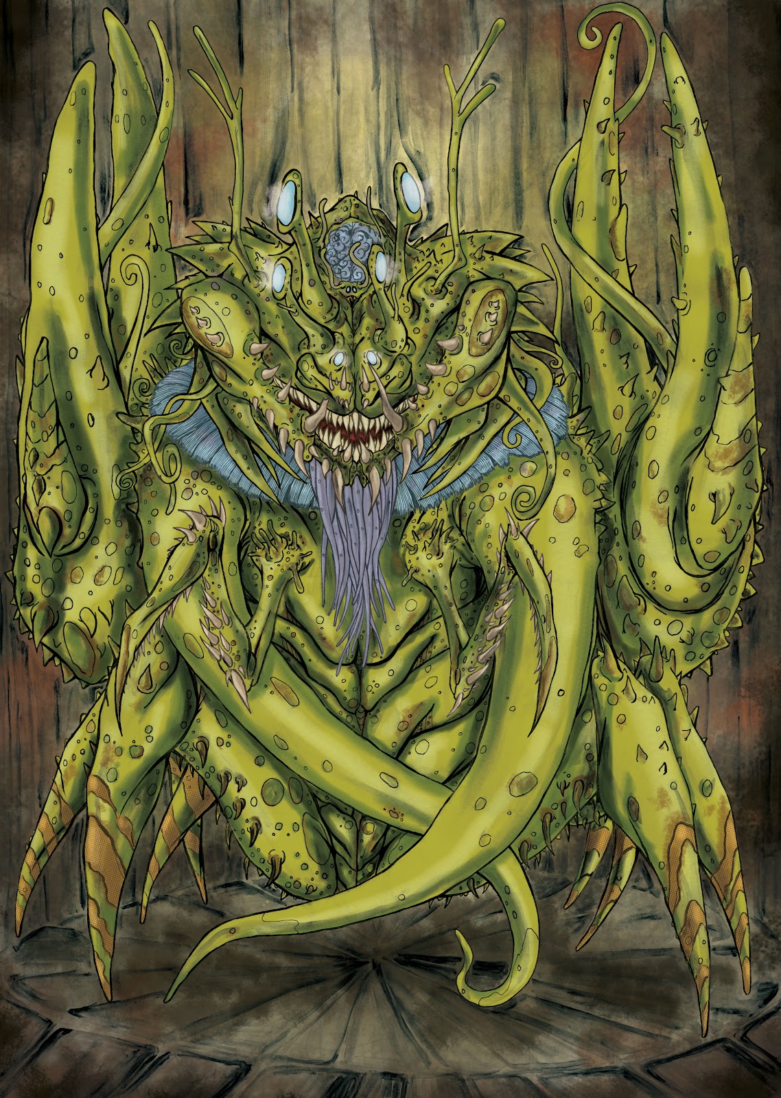 Монстры лавкрафта картинки с названиями