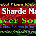 Hey Sharde Maa He Sharde Maa Piano Notes