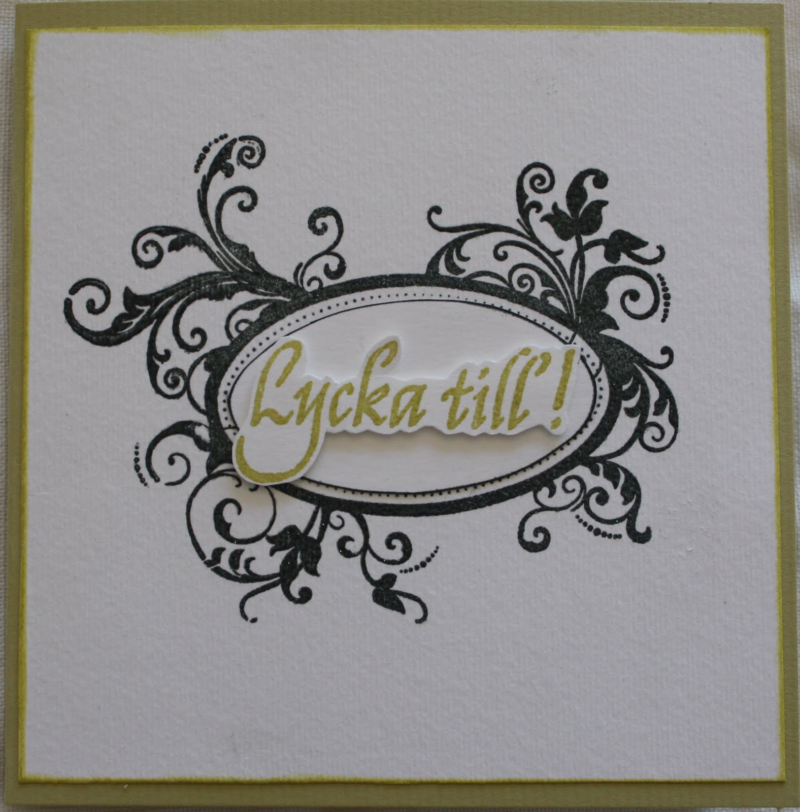 Kullander Art Design Lycka till kort!