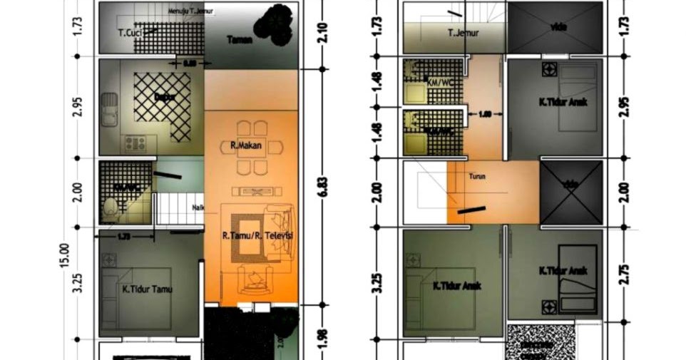 Gambar rumah dan sketsa nya - 28 images - denah dan sketsa 