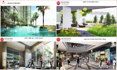 Đảm bảo an ninh phải chăng nhất cho cư dân tại dự án Seasons Avenue Mỗ Lao Tiện ích dự án Seanson Avenue