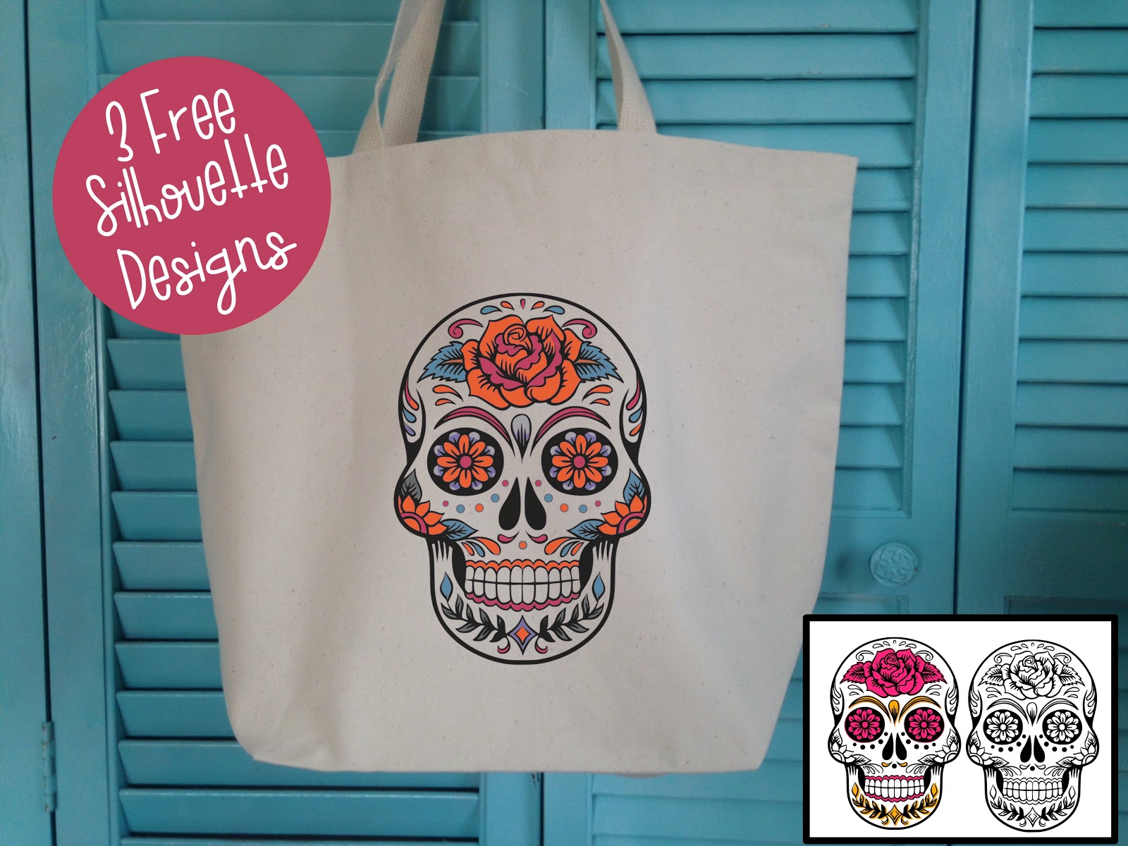 Free Silhouette Day Of The Dead Cut Files Silhouette School