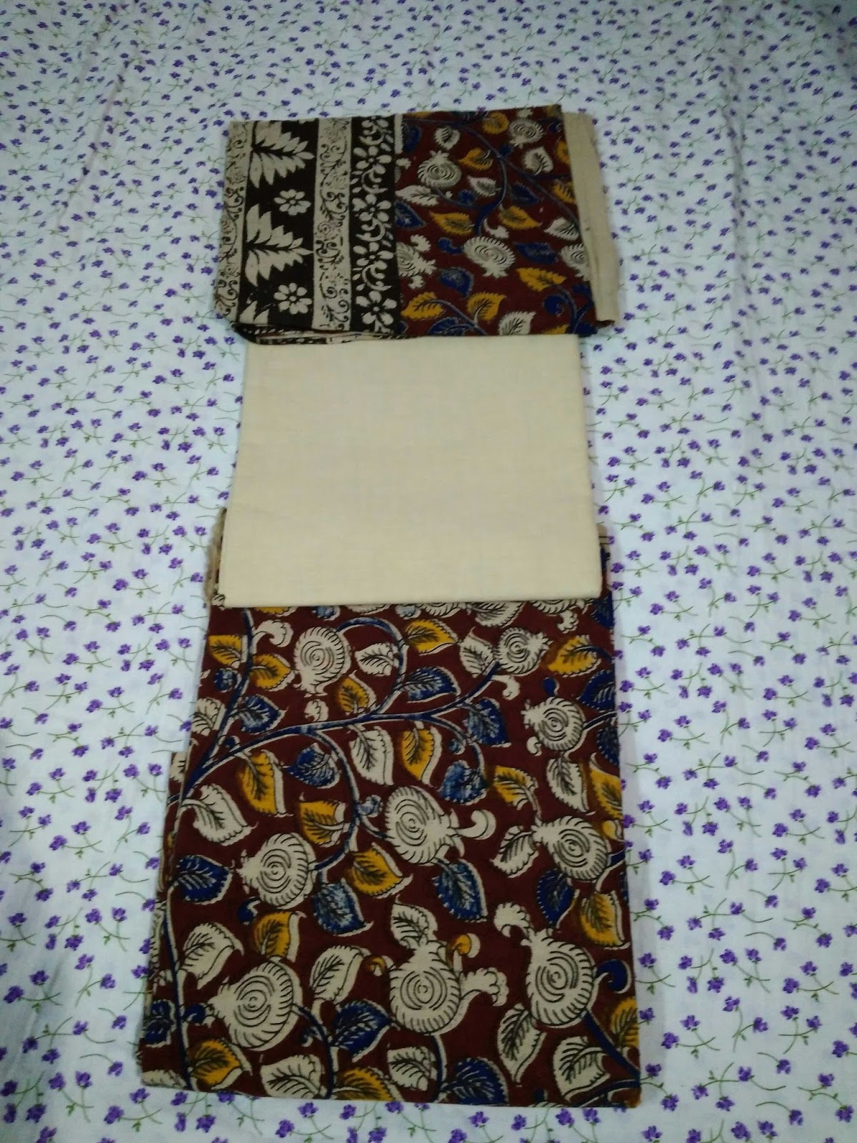 Exclusive Kalamkari Cotton Dress materials | Buy Online kalamakari ...