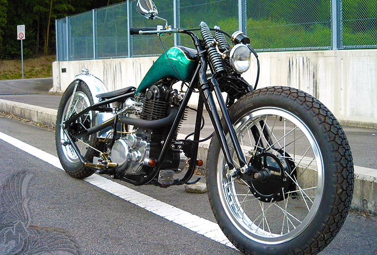 sr400 by grease motor cycle
