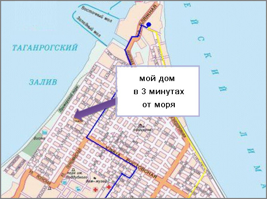 Карта глубин ейского лимана точная