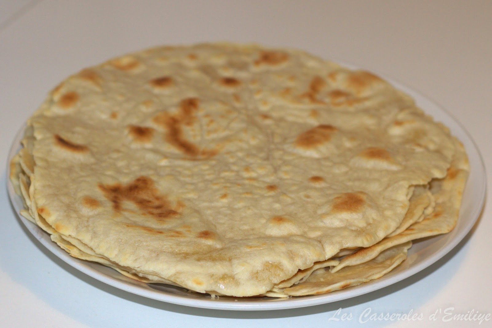 Les Casseroles d'Emiliye Galettes de blé pour fajitas