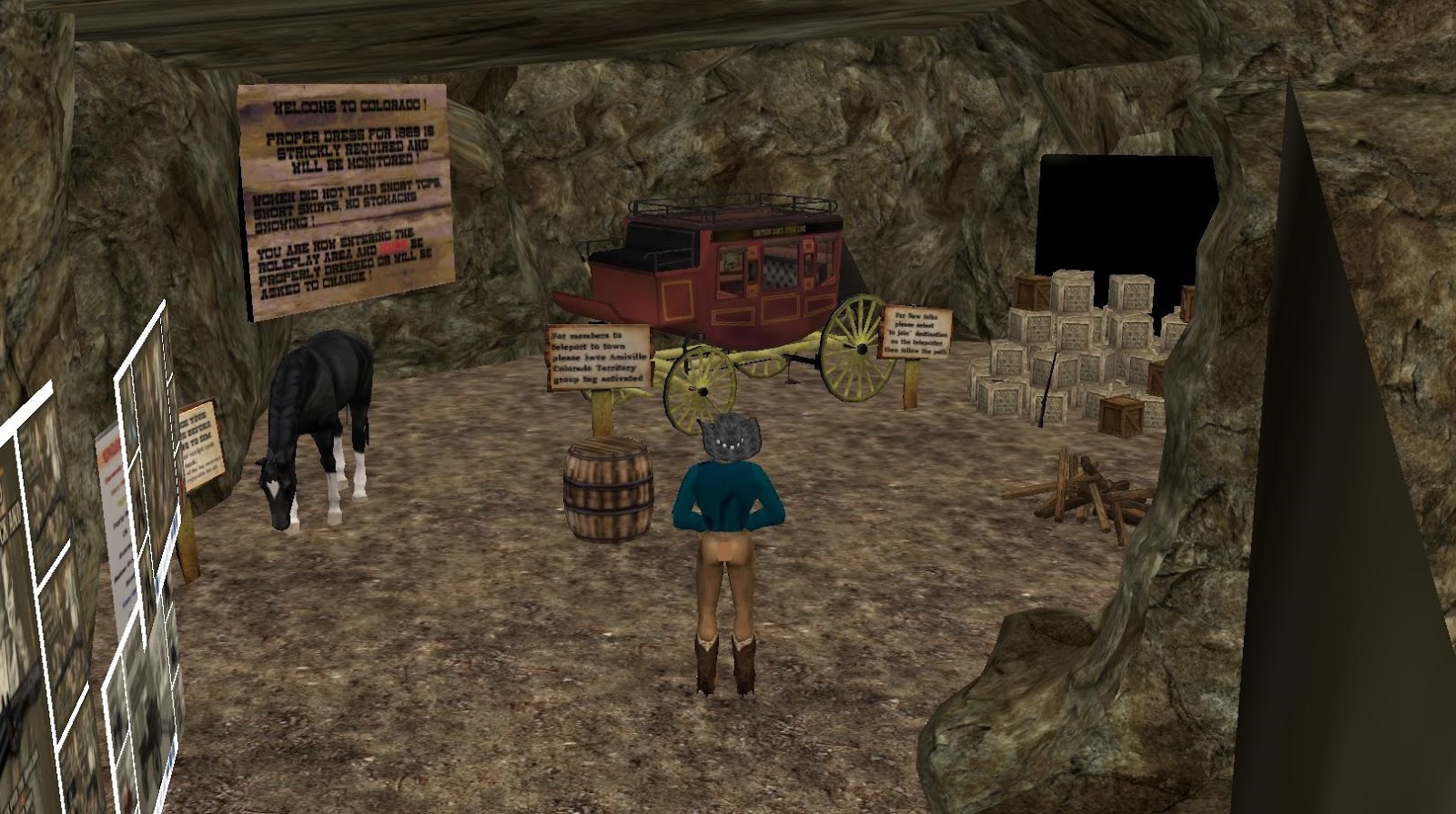 Second Life Newser: The Wild West Roleplay: Part One - Getting Started