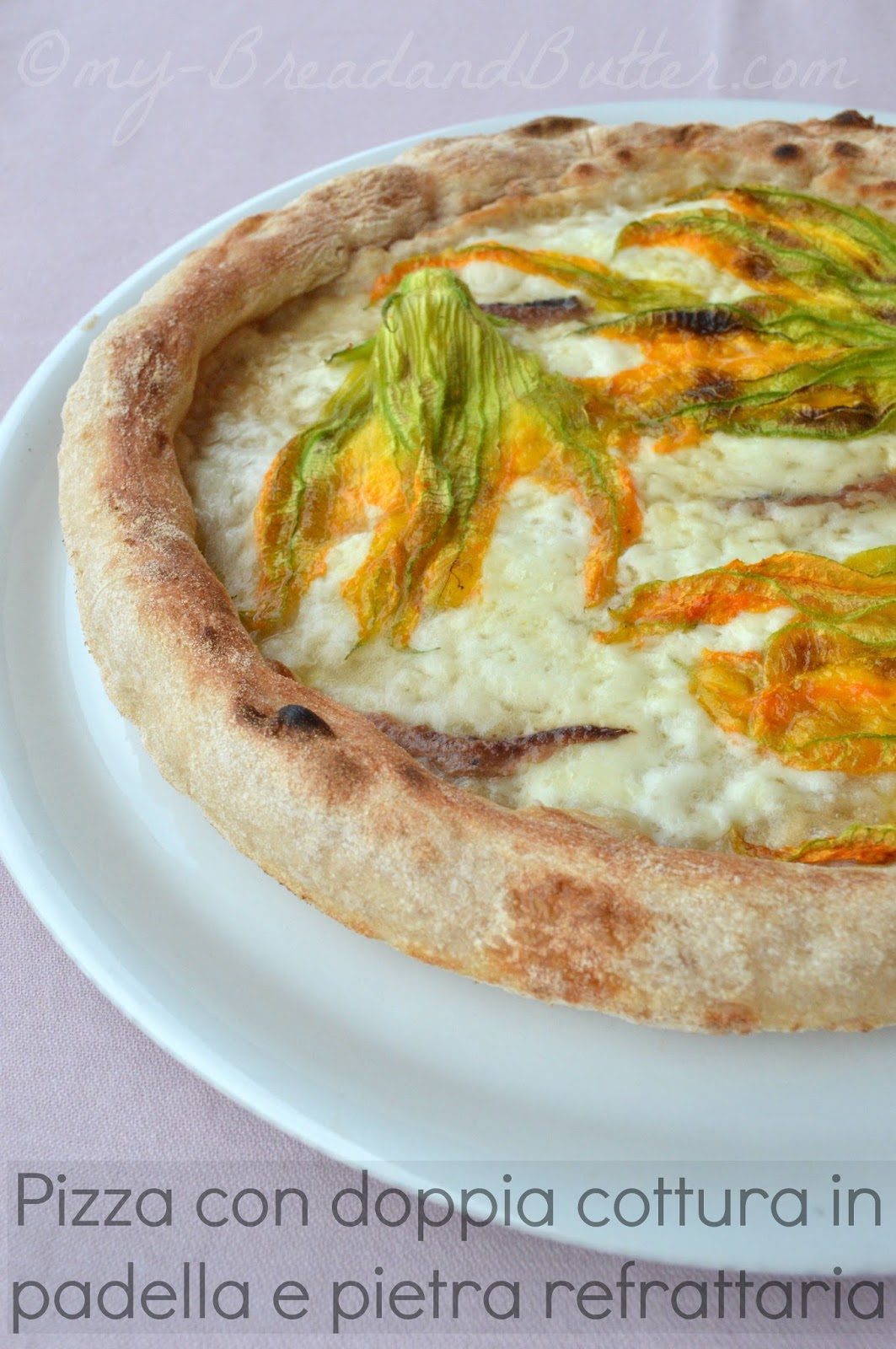 Pizza con cottura in padella e pietra refrattaria | Bread and Butter di  Nicoletta Palmas