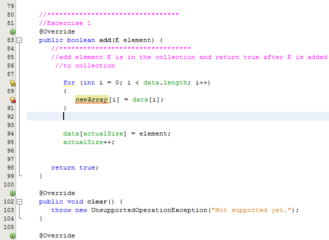 CiniCraft: Programming With Java And Data Structures