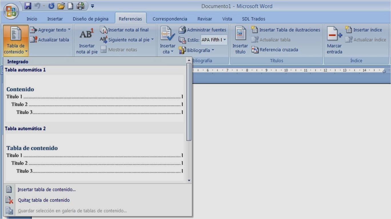 Traductora al rescate ¿Índice o Tabla de contenido?