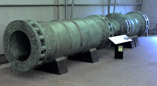 Imagen cañón de los Dardanelos utilizado en el toma de Constantinopla