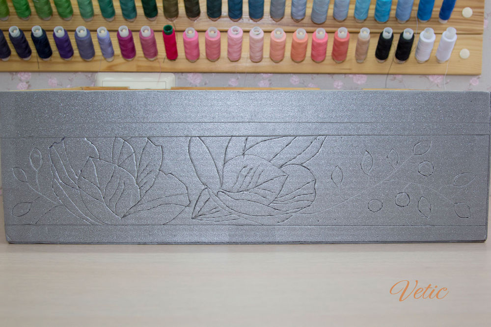 Jeans Suitcase for Needlework