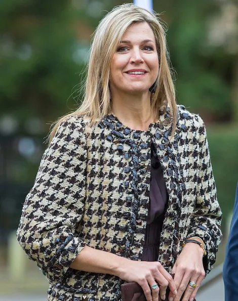 Queen Máxima of The Netherlands attends the annual meeting of the Global Alliance for Banking Values (GABV) hosted by Triodos Bank in Zeist, Utrecht