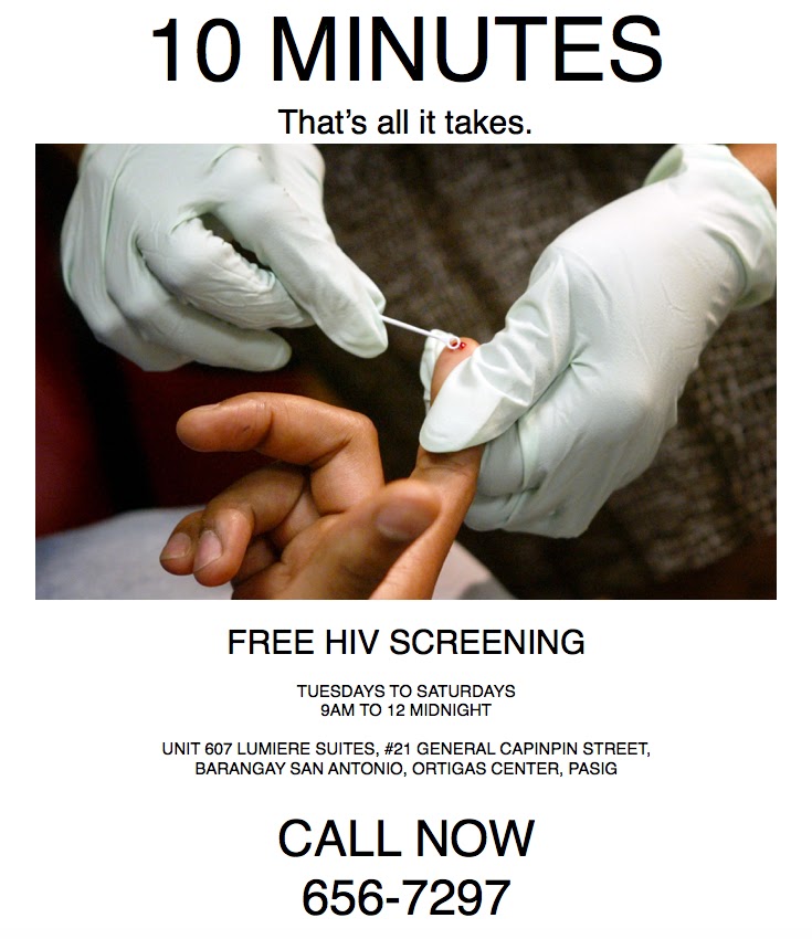 10 Minutes to Know your HIV Status Living with HIV in the Philippines