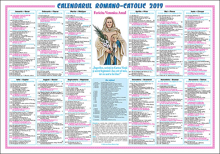 Inaltarea calendar ortodox 2019